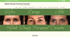 Desktop Screenshot of infinitebeautypc.com